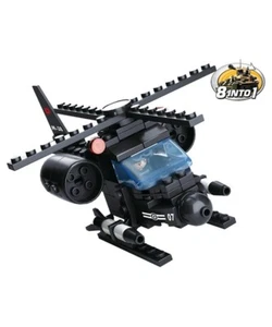 Nuevo: Sluban B0587G Niños Bloque de Construcción Ladrillo Ejército Militar Helicóptero 93 Piezas - Imagen 1 de 2