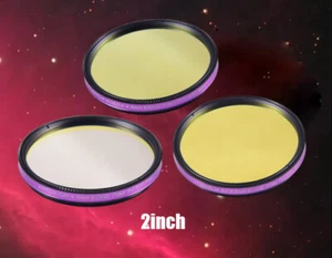 ANTLIA 4.5nm EDGE SeriesHa/SII/OIII Narrow Band Deep Sky Photographic Filters 2" - Picture 1 of 8