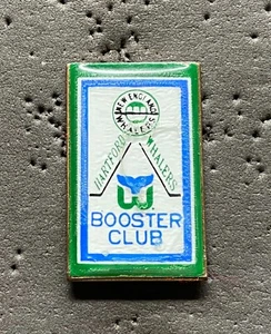 New England Whalers Booster Club WHA Hockey Pin - Imagen 1 de 2