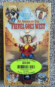 An American Tail | Fieval Goes West VHS Tape Sealed Steven Spielberg 1991 📼 - Picture 1 of 4
