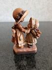 ANRI Italy  Sarah Kay First School Day LE Wood carved Figurine As Is*