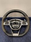 2017 Mercedes-Benz C63 Amg Leather Alcantera Steering Wheel W/ Paddle Shifters