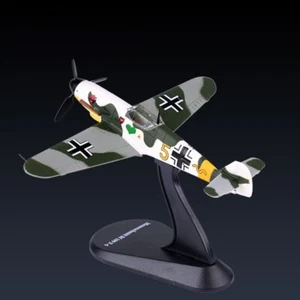 1:72 Scale Alloy Diecast Military Model Messerschmitt Bf-109 Fighter Aircraft - Picture 1 of 13