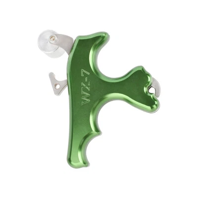 Compound Bow Release Aids 3 Finger Thumb Trigger Caliper Grip Archery Shooting - Image 1 of 4