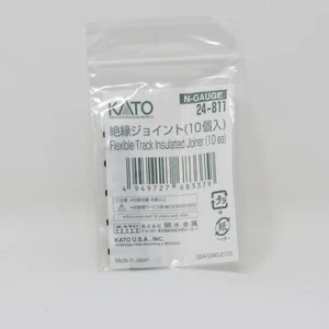 Kato 24-811 Flex Track Insulated Rail Joiners Plastic for N Scale Model Trains - Picture 1 of 2
