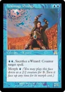 VOIDMAGE PRODIGY Onslaught MTG Blue Creature — Human Wizard RARE - Picture 1 of 1