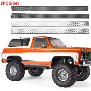 Stainless Steel Metal Side Anti Skid Plate Parts For 1/10 Trx-4 Blazer RC Cars - Picture 1 of 11
