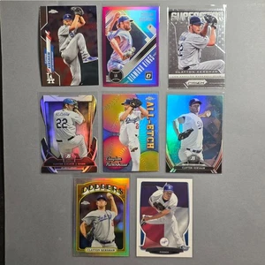 Clayton Kershaw - Lot of 8 cards (inserts, refractor, die cut, bowman, chrome - Picture 1 of 1