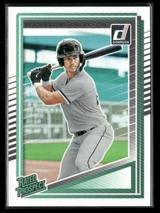 2025 Panini Donruss Braden Montgomery #101 Rated Prospect Chicago - Picture 1 of 2
