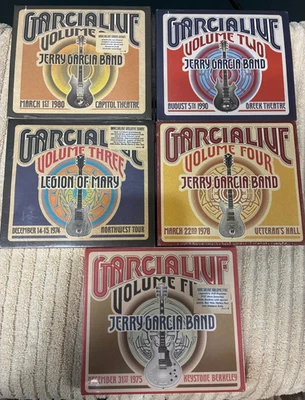 Jerry Garcia GarciaLive Volume 1 - 10 CD lot  *New/Sealed* - Image 1 of 4