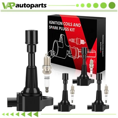 4 bobinas de encendido y bujía para Mazda 2 1,5 L L4 2011 2012 2013 2014 Foto 1 de 4