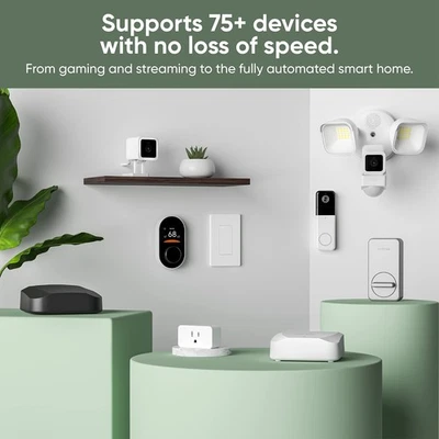 Wyze WF6ETBMRS Mesh Router Pro - Wi-Fi 6E AXE5400 Tri-Band Mesh Router System - Image 1 of 2