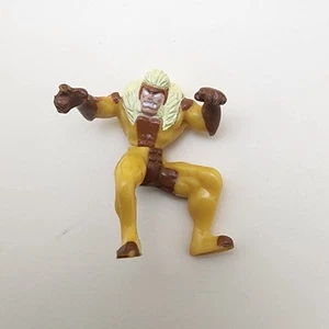 X-MEN POCKET COMICS (1994) Danger Room SABRETOOTH Micro Playset 1" Figur - Bild 1 von 2