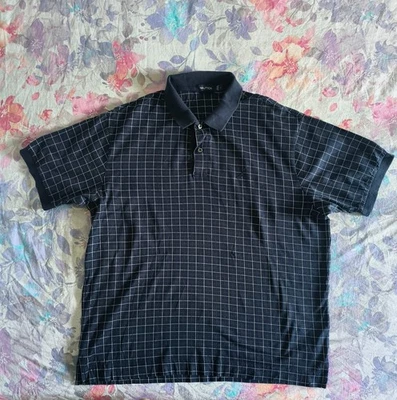 Polo a maniche corte uomo Nautica taglia L blue a quadri - Imagen 1 de 4