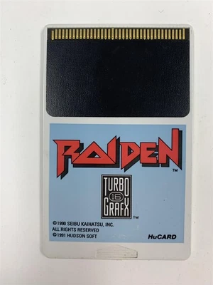 Raiden - TurboGrafx-16 (двигатель для ПК) только HuCard - Изображение 1 из 2