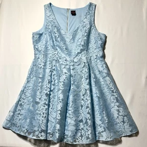NEW Torrid Rebel Wilson Limited Edition Cinderella Baby Blue Dress Sz 20 Perfect - Picture 1 of 11
