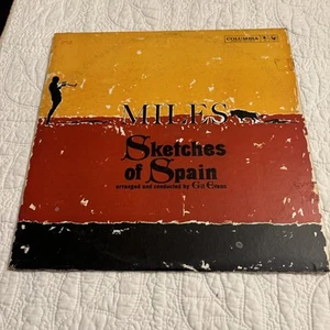 MILES DAVIS SKETCHES OF SPAIN 6-EYE MONO LP VINYL ALBUM - Picture 1 of 11