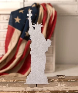 Bethany Lowe 4th Of July Americana Lady Liberty Silhouette Dummy Board RL1719 - Picture 1 of 3