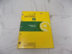 John Deere 945 955 Center Pivot Kreiselmäher-Aufbereiter Bedienungsanleitung - Bild 1 von 2