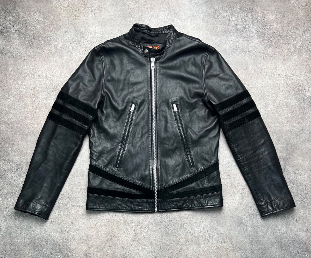 soul revolver leather biker zipped jacket | eBay