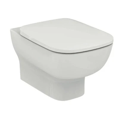 Ideal Standard ESEDRA vaso sospeso fissaggi nascosti, con sedile, bianco T278601 - Immagine 1 di 3