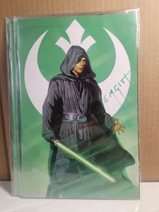 Star Wars #1 Green SDCC Trinity E.M. Gist Signed Limited 500 Copies - Picture 1 of 1