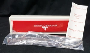 Vintage A Christmas Carol Reed and Barton Silber Teller Löffel 1989 - Bild 1 von 4