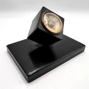 1970 URSS Retro Vintage Escritorio Termómetro Cubo Baquelita Recuerdo Decoración Soviética Antiguo - Imagen 1 de 10