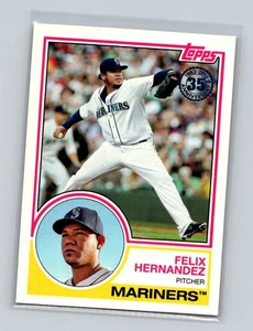 2018 Topps #83-61 Felix Hernandez 1983 Topps Baseball - Picture 1 of 2