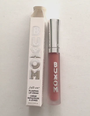 Buxom Bare Escentuals Full On Plumping Lip Cream Color Gloss Full Size HOT TODDY - Image 1 of 2