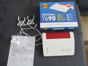 AVM Fritz Box 7690 wie neu mit Garantie von 4 Jahren noch übern Hersteller - Bild 1 von 5