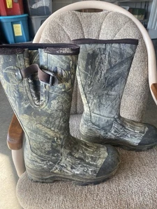 Mens Field And Stream Rubber Hunting Boots Size 11 M Thinsulate Water Proof - Picture 1 of 8