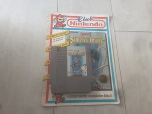 Revue Magazine CLUB NINTENDO Konami + Jeux Nes Simon's Quest Castlevania 1990 - Picture 1 of 17