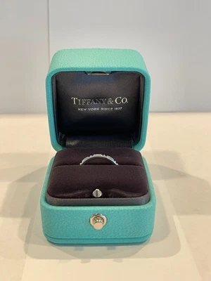 Tiffany & Co. Platinum True Wedding Band Ring, 1.5mm, Size 5 - Image 1 of 4
