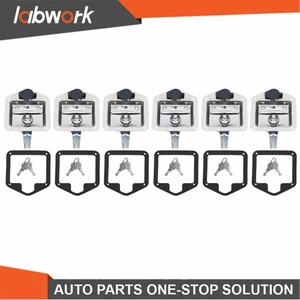 Labwork 6Pack Trailer Door Latch T-Handle Lock For RV Truck Toolbox - Picture 1 of 14