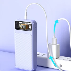 Banco de alimentación 20000 mAh carga súper rápida batería externa portátil de gran capacidad - Imagen 1 de 12