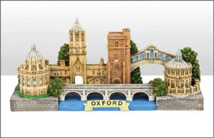 Oxford Poly Modell 19 cm Universität Bodleian Bibliothek Radcliffe Seufzerbrücke - Bild 1 von 7