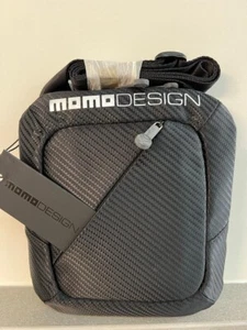 Borsello tracolla Momo Design MD 109 NY Crossbody Flat Black / Silver - Picture 1 of 4