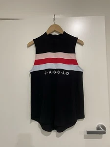 Jaggad Black with Stripes Tank Top Size XS - Picture 1 of 5
