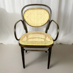 1 / 3 Original Thonet Kaffeehausstuhl Armlehnstuhl Modell 215 RF Wiener Geflecht - Bild 1 von 22