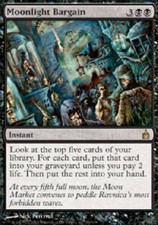 MOONLIGHT BARGAIN Ravnica MTG Magic the Gathering Cards DJMagic
