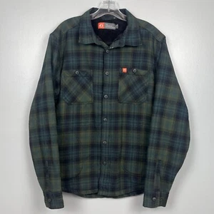The American Outdoorsman Shirt Jacket with Sherpa Fleece Lining Size L, Outdoor - Picture 1 of 13
