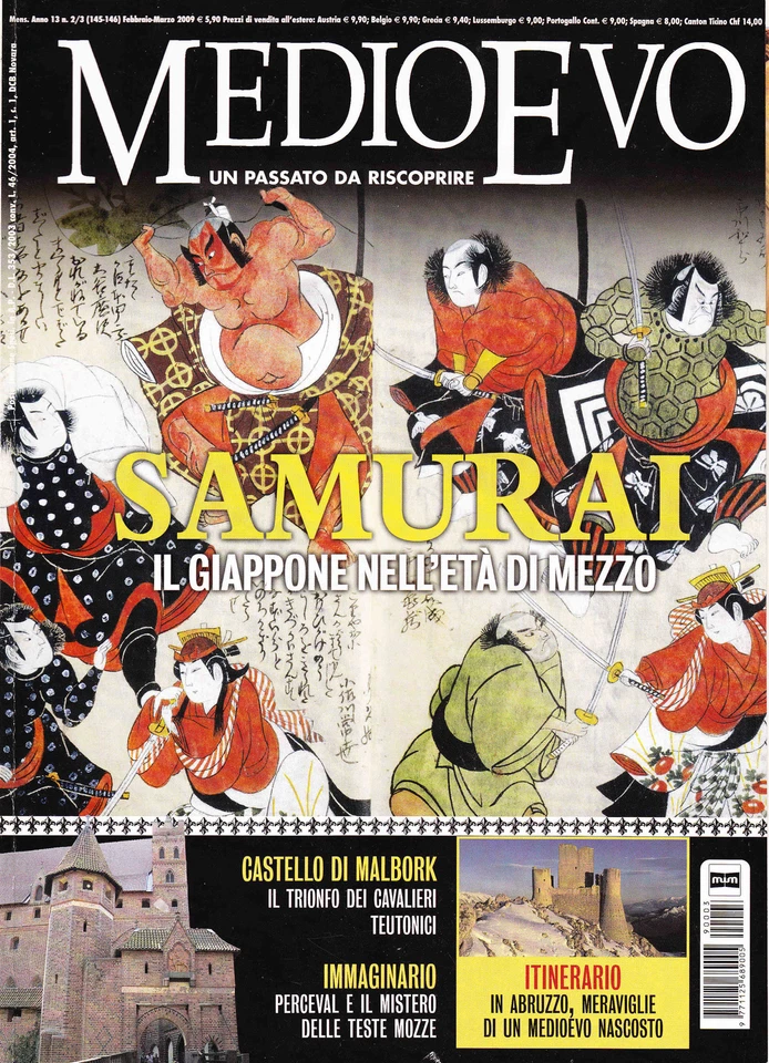 RIVISTA MEDIOEVO FEBBRAIO-MARZO 2009: GIAPPONE - COLUCCIO SALUTATI - TUSCANIA - Immagine 1 di 1