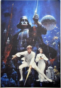 PÓSTER DE CUBIERTA DE RELANZAMIENTO DE NOVELIZACIÓN FINAL John Berkey arte - Imagen 1 de 1