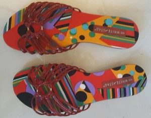 White Stag Sandals US Size 8 NWOT Red color - Picture 1 of 2