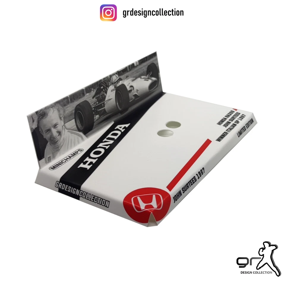 [F1 Minichamps] JOHN SURTEES COLLECTION Pack CUSTOM INLAY / 1:43 - Immagine 1 di 1