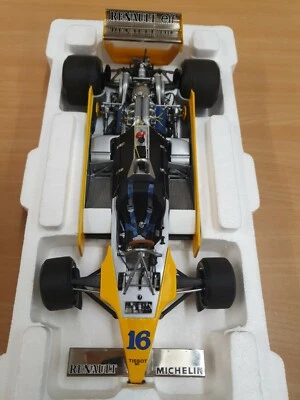 Exoto 1:18 Renault 1980 GP France RE20 Turbo Rene Arnoux France 97091 old stock - Image 1 of 4