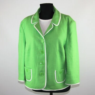 Gerry Weber Mujer Verde Traje Blazer Chaqueta Talla GB 18 Foto 1 de 4