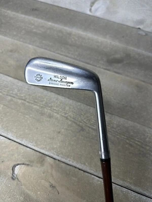 Vintage Wilson Gene Sarazen Stroke Master 9 Iron Steel Shaft 35” RH - Image 1 of 4