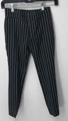 Pantalón de vestir a rayas gris claro azul marino Dior niños talla 8y Foto 1 de 4